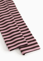 Leg Heather Stripe - Gestreepte babylegging – Biologisch katoen & modal – MarMar Copenhagen