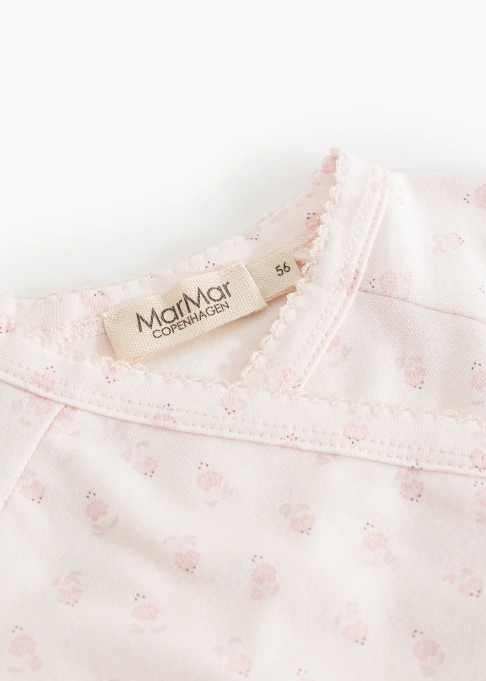 Overslagtop Tut Wrap LS Mini Bloom – Modal & biologisch katoen – MarMar Copenhagen