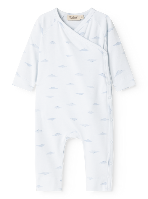 Combinaison Rulo avec pieds - Coton biologique et TENCEL™ Modal - Imprimé Cumu pour nouveau-né - MarMar Copenhagen - Photo du produit - Image 3