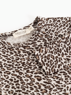 Babyromper Leo Body LS - Modal - Dark Brown Leo - MarMar Copenhagen - productfoto - afbeelding 4
