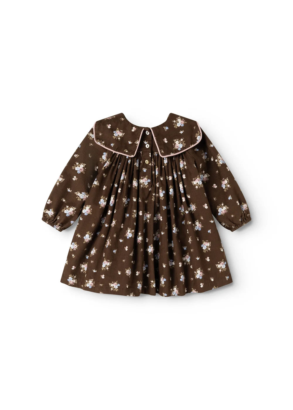 Baby dress Dulle Autumn Bouquet – Fine corduroy cotton – MarMar Copenhagen