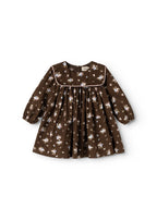 Baby dress Dulle Autumn Bouquet – Fine corduroy cotton – MarMar Copenhagen