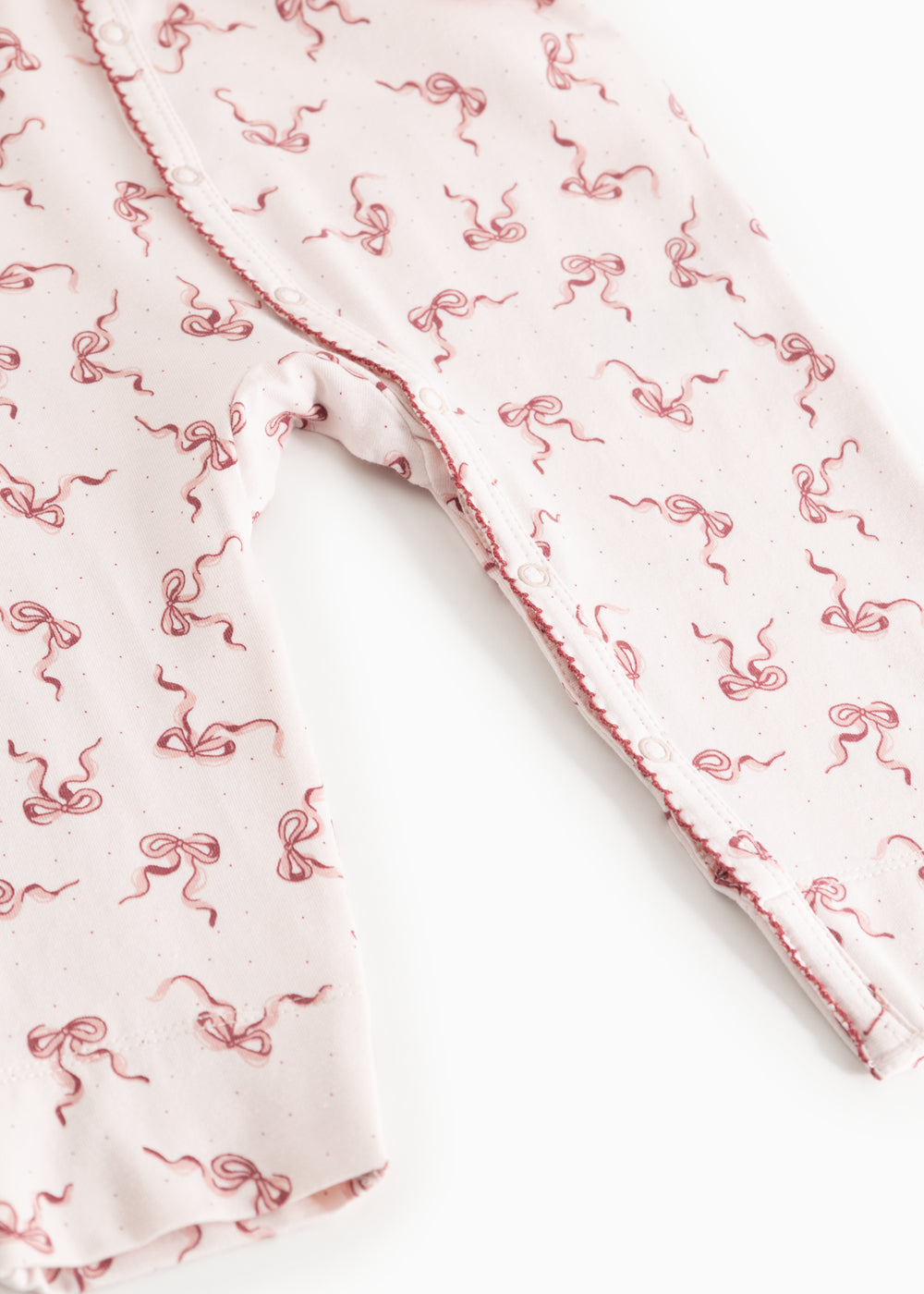 Ruka Onesie – Bows – Modal Smooth Print – MarMar Copenhagen