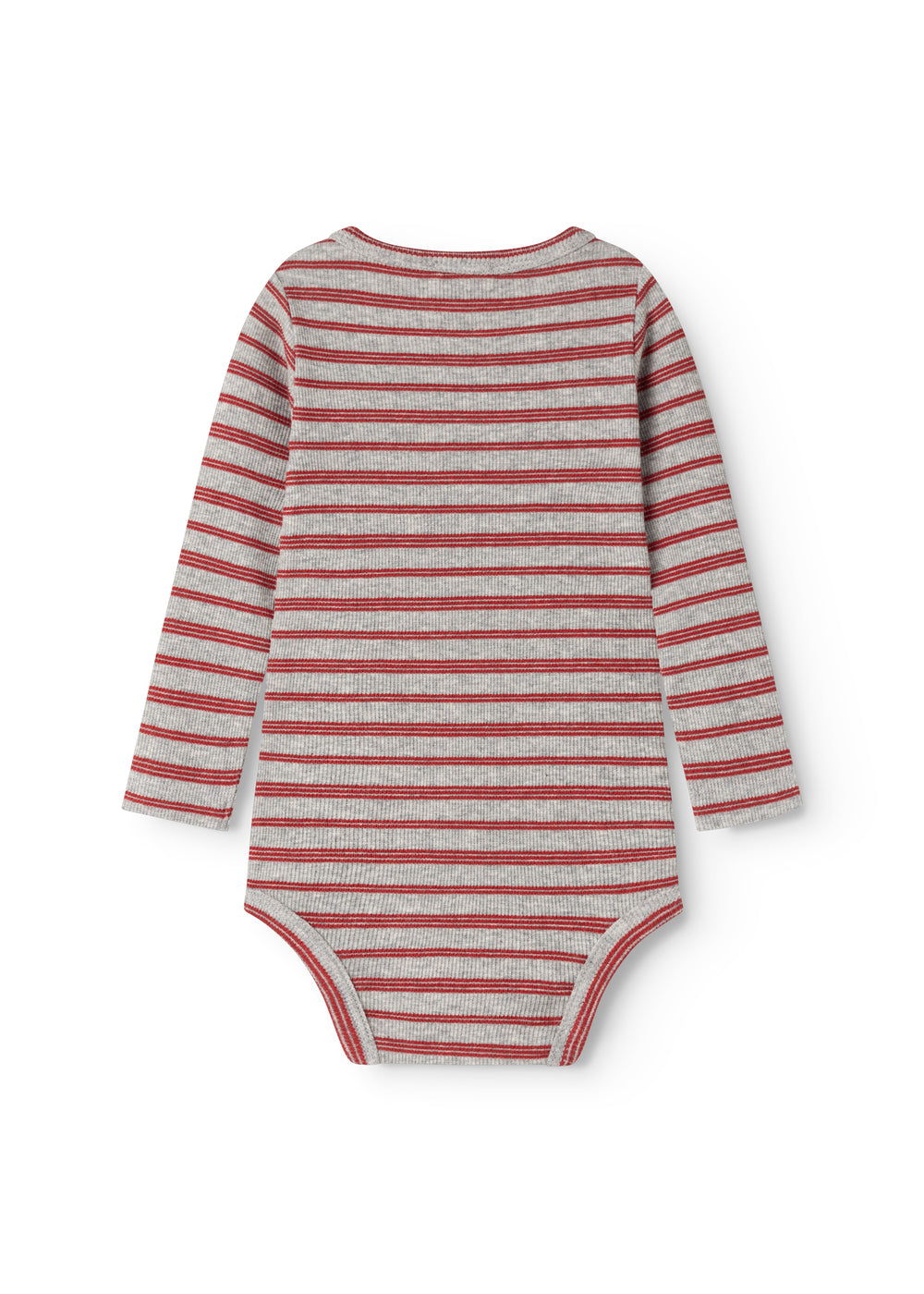 Benedicte Cherry Stripe – Strampler – Modal-Feinripp – MarMar Copenhagen