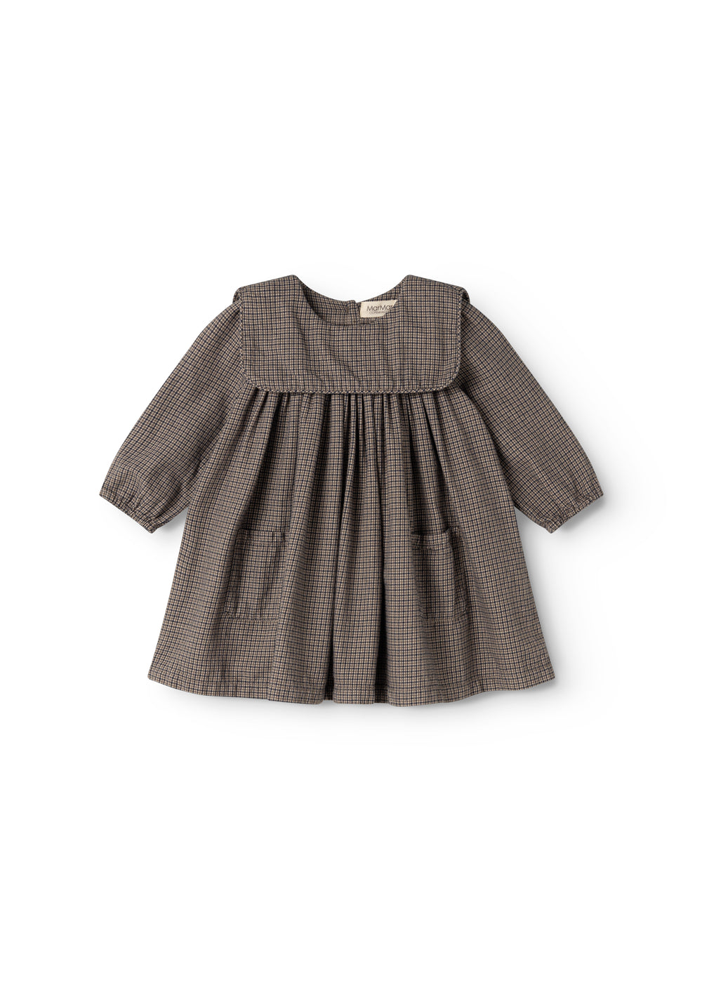 Dulle Houndstooth Check – Dress – Structured Cotton – MarMar Copenhagen