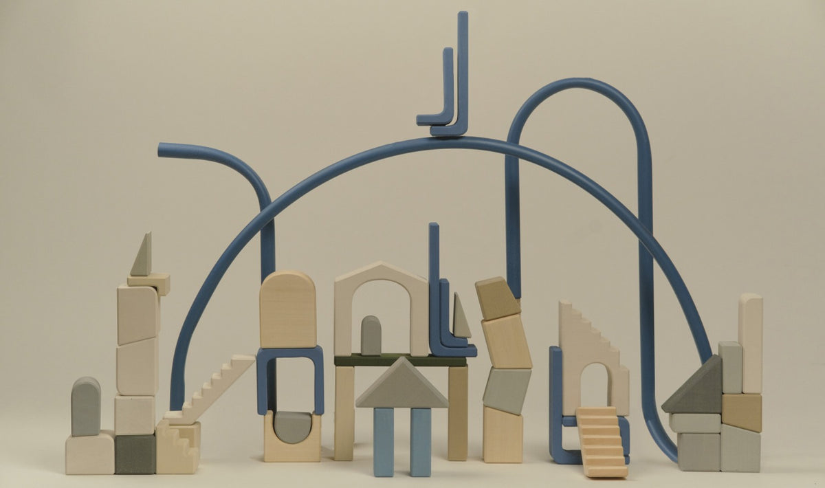 Houten bouwblokken - GES-2 Inner Feeling – Open-ended play – Raduga Grëz