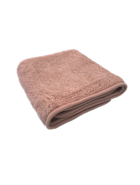 Wollene Decke Thumbled Light Rugby Tan – 100 % Wolle – Alwero