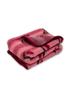 Wool blanket - Cherry Pattern - Tumbled Light – 100% wool – Alwero