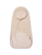 Puckdecke Wingy Uni Beige – 100% Wolle – Alwero