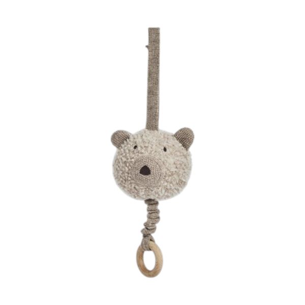 Spieluhr - Bouclé-Wolle - Nature Melange - Smallstuff