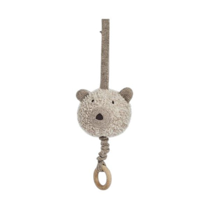 Spieluhr - Bouclé-Wolle - Nature Melange - Smallstuff