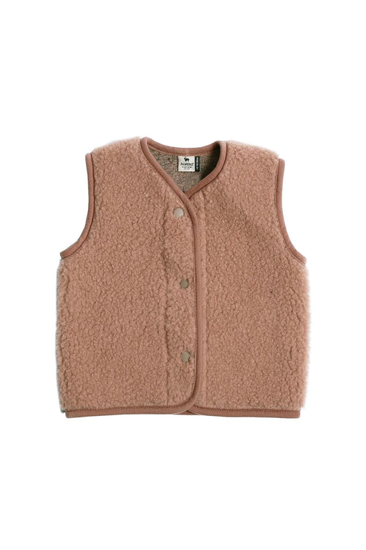 Body warmer Tyb light junior - 100% Wool - Alwero
