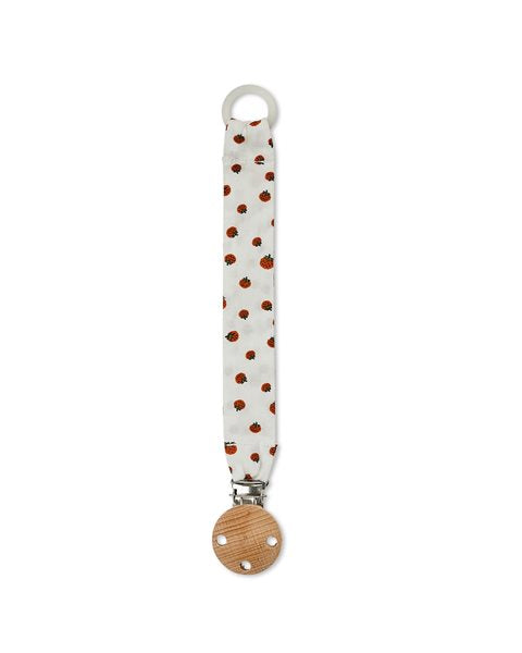 SmallStuff - Pacifier holder - Pacifier chain - Crocodile - 100% cotton