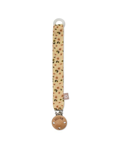 SmallStuff - Pacifier holder - Pacifier chain - Crocodile - 100% cotton