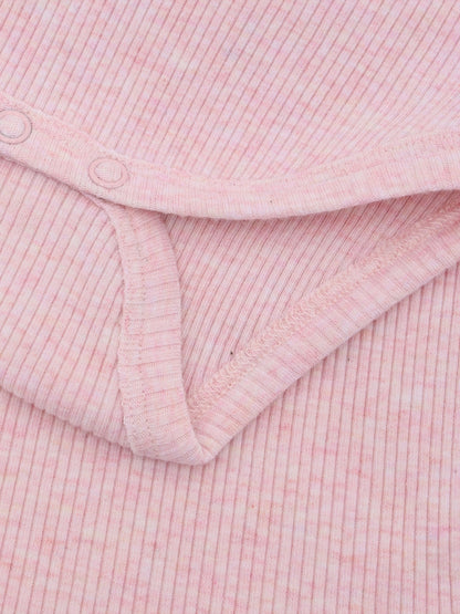 Romper - Modal/katoen - Roze/Bleached Mauve Melange - Fixoni