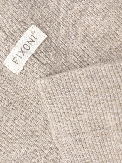 Legging - Modal/katoen - Beige/Pure Cashmere - Fixoni
