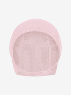 Baby mutsje - Helm mutsje - Modal/Katoen - Roze/Bleached Mauve Melange - Fixoni - productfoto - afbeelding 3