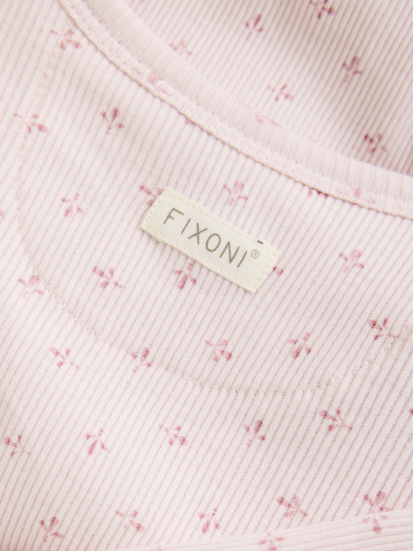 Romper - Katoen - Roze/Hushed Violet - Fixoni