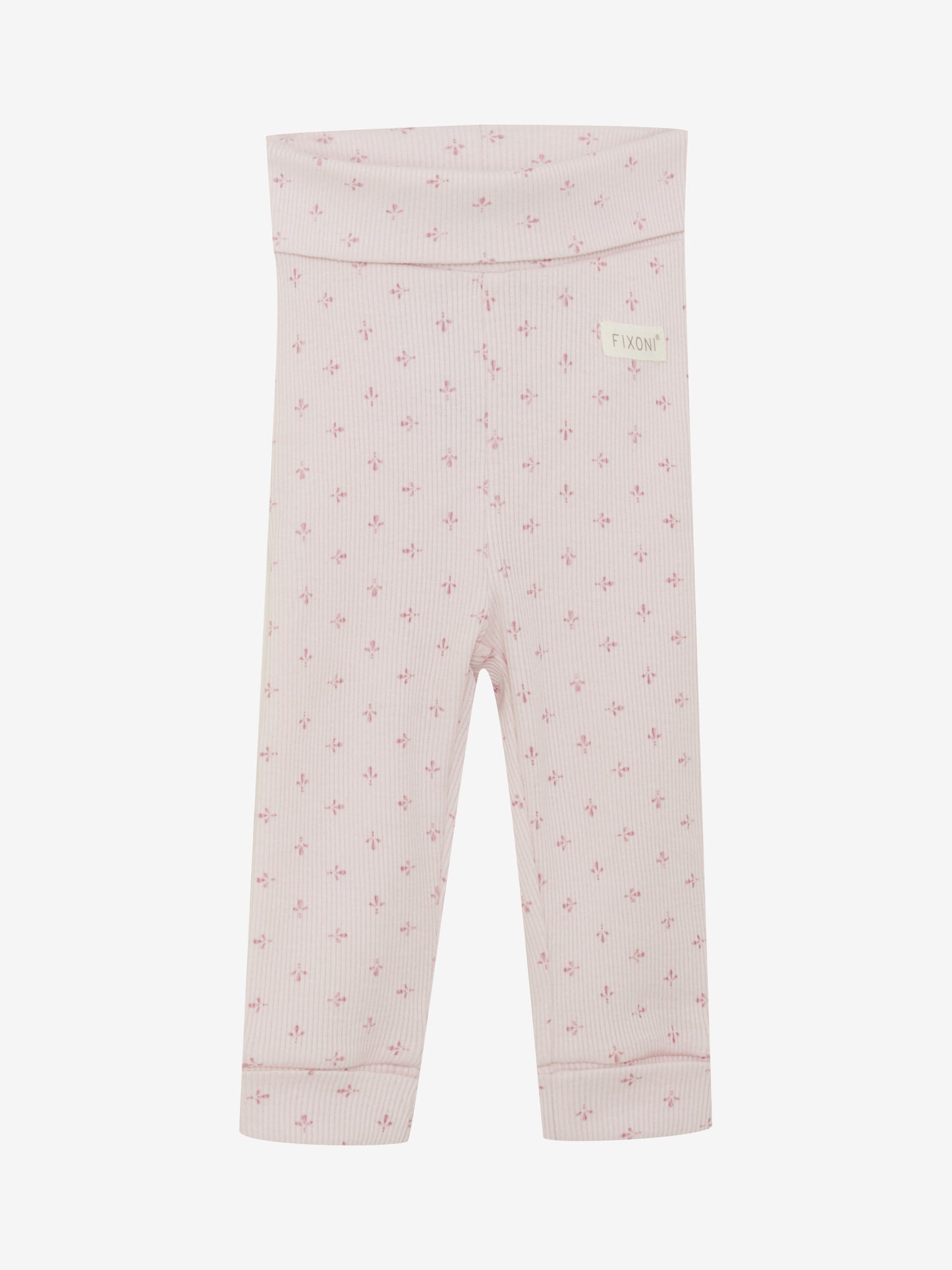 Legging - Biologisch katoen - Roze/Hushed Violet - Fixonia