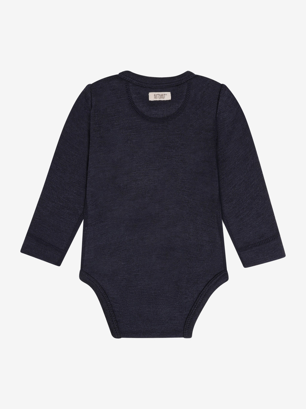 Baby-Strampler langarm - Rose Smoke - Tencel und Merinowolle - HUTTEliHUT