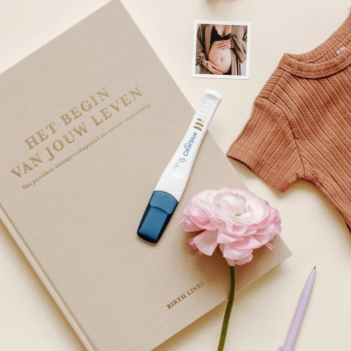 Het begin van jouw leven – All-in-one Schwangerschafts- und Baby-Erinnerungsbuch von 0 bis 1 Jahr – Birth Lines