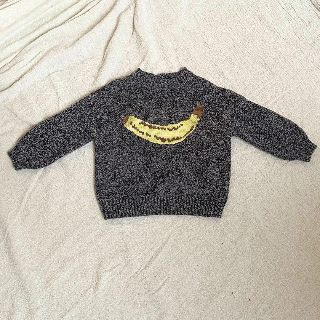Lori Banana Sweater – Baggy trui - 100% biologisch Katoen – Claude & Co