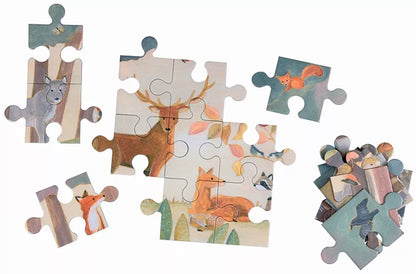 Floor puzzle 40 pieces forest - 80x35 cm - 3+ years - Egmont Toys
