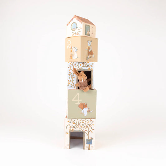 Lenny the rabbit cube house - Cardboard - 3+ years - Egmont Toys