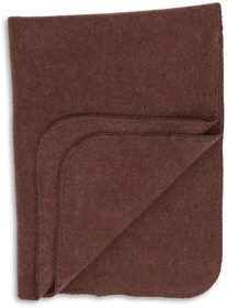 Baby Blanket Wool Fleece - Baby blanket with blanket stitch - Engel Natur