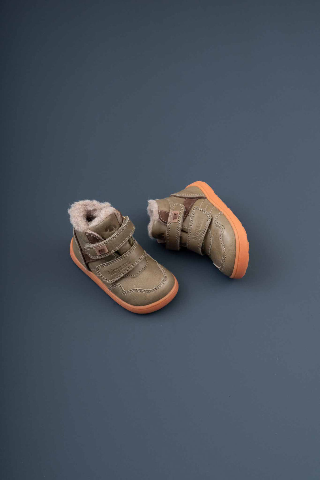 Barefoot Becky TEX Winterschoen – Sage – Waterdicht & Wol gevoerd – Bisgaard