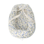 Babynest Dainty - Biologisch katoensatijn - Blauw - Garbo&Friends - productfoto - afbeelding 6