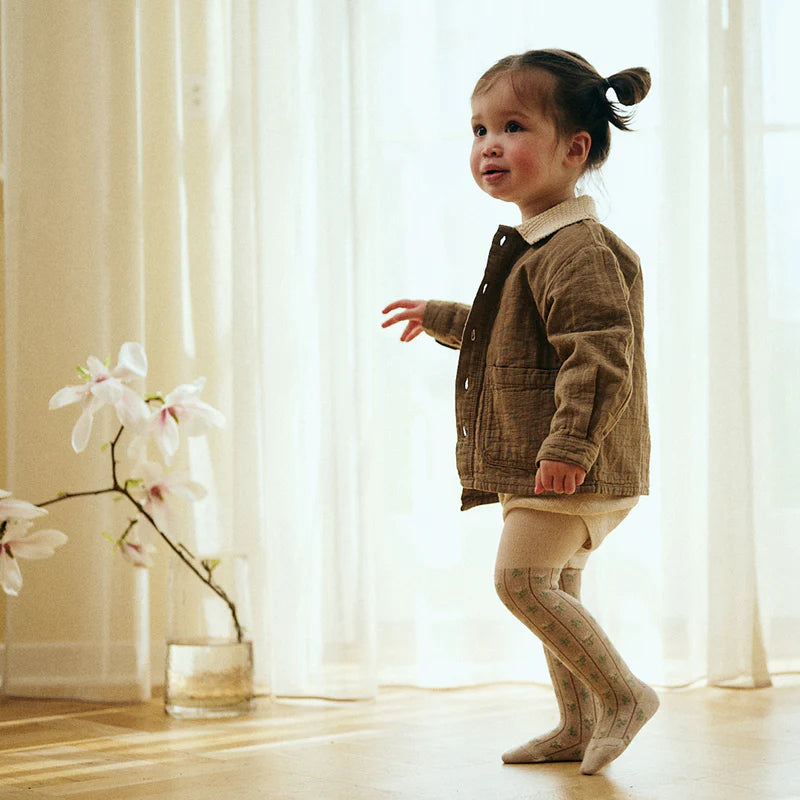 Nova Bodysuit - Flowers - Bamboo - MP Denmark