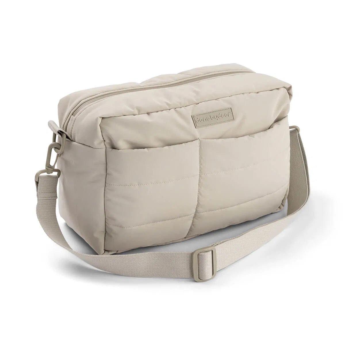 Quilted Diaper Bag - Sand - Done by Deer