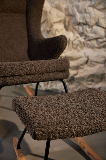 Rocking Chair De Luxe Adult Teddy - Bison of Stone - Schommelstoel - Quax