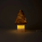 Nachtlicht Pilz Klein – Schokolade mit Dimmer – 28 cm – Egmont Toys