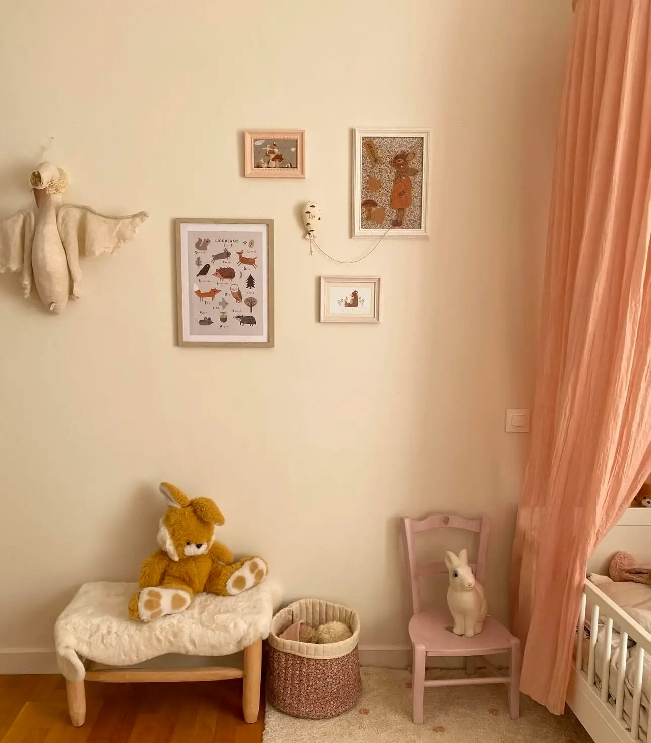 Konijnen nachtlampje - Rabbit Night Lamp - LED lamp voor kinderkamer - Egmont Toys