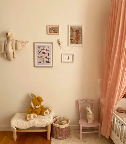 Konijnen nachtlampje - Rabbit Night Lamp - LED lamp voor kinderkamer - Egmont Toys