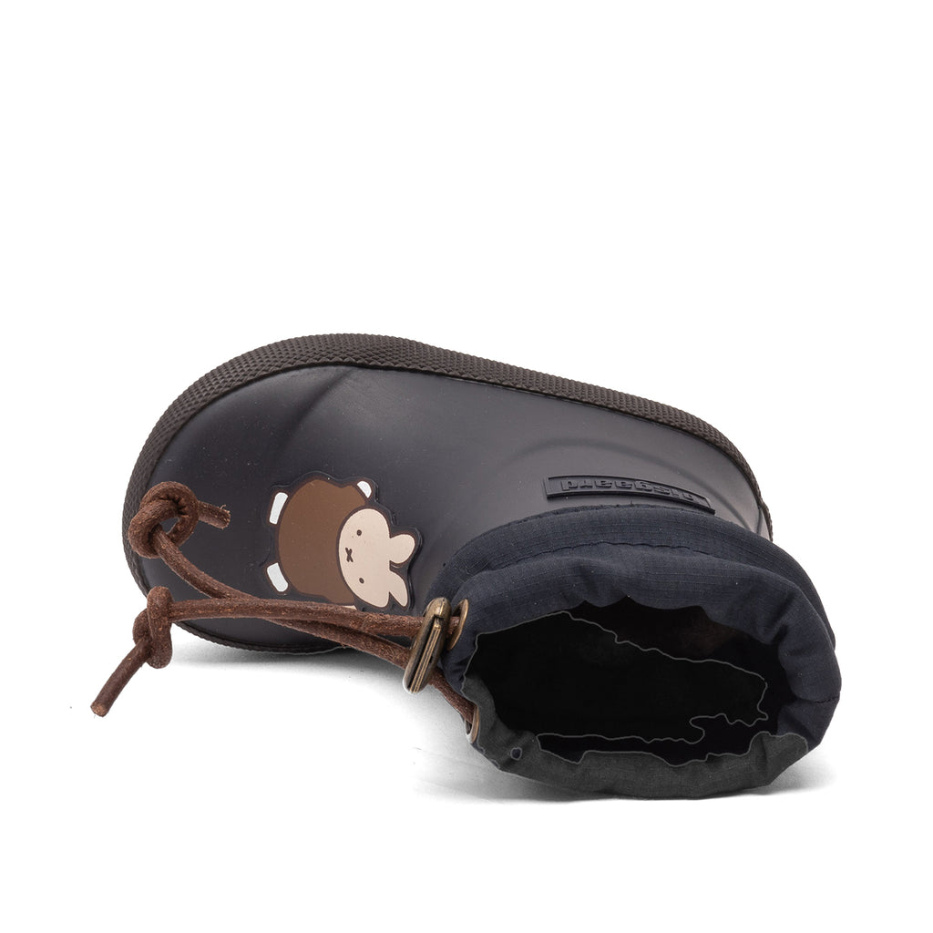 Thermo regenlaars - Miffy x Bisgaard thermo rubber - Dark navy - Natuurrubber & Wol - Bisgaard