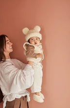 Merino wool booties - Binibooties - Milk - BINIBAMBA