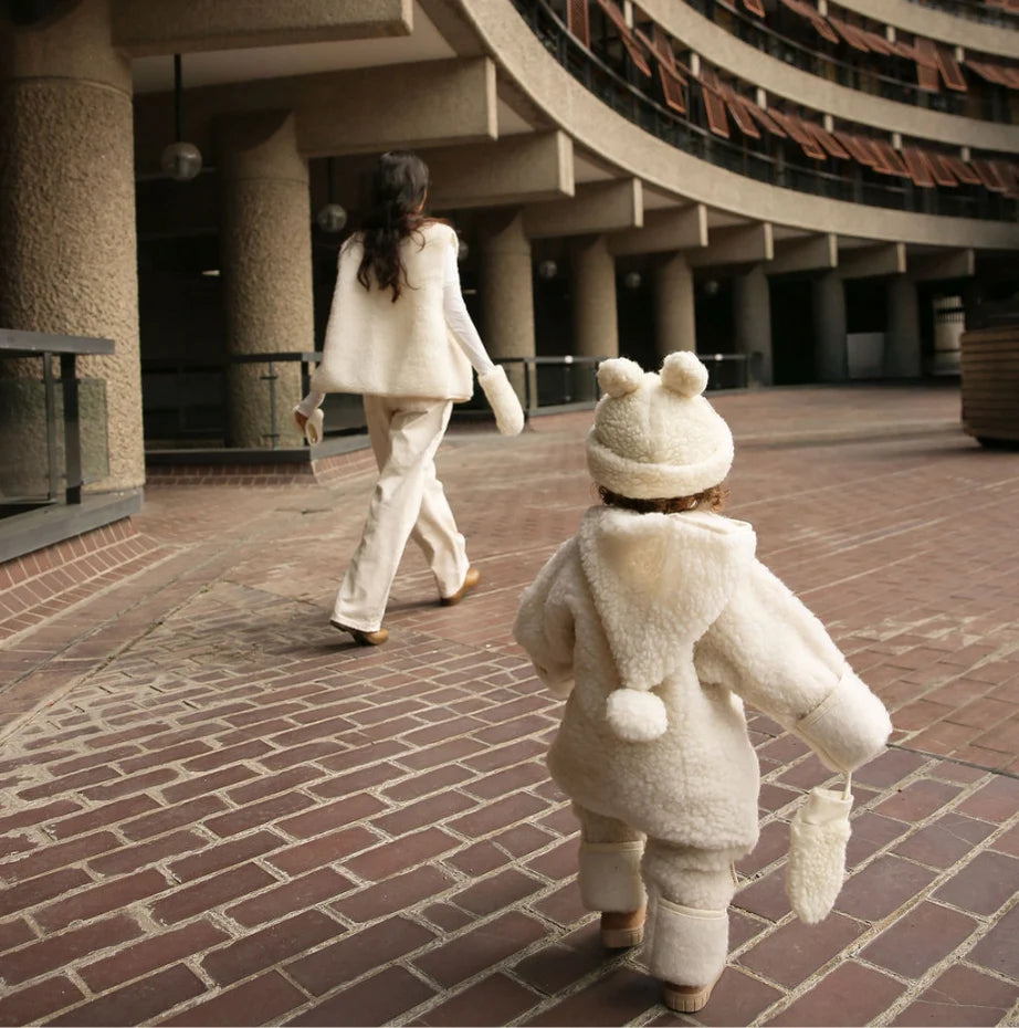 Merino Snugglesuit – Combi-pilote bébé en 100 % laine mérinos – BINIBAMBA