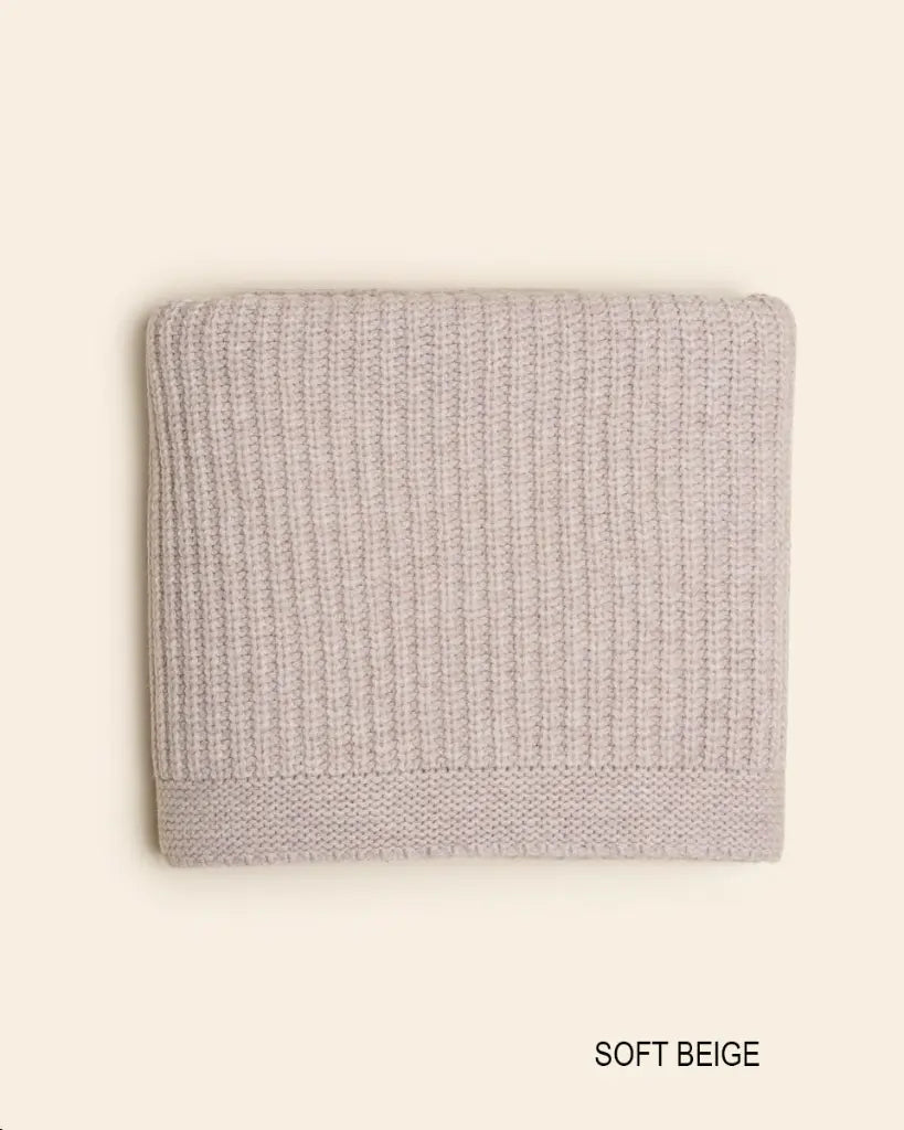 Merino lamswollen babydeken Kiki – 100% merino lamswol – HVID
