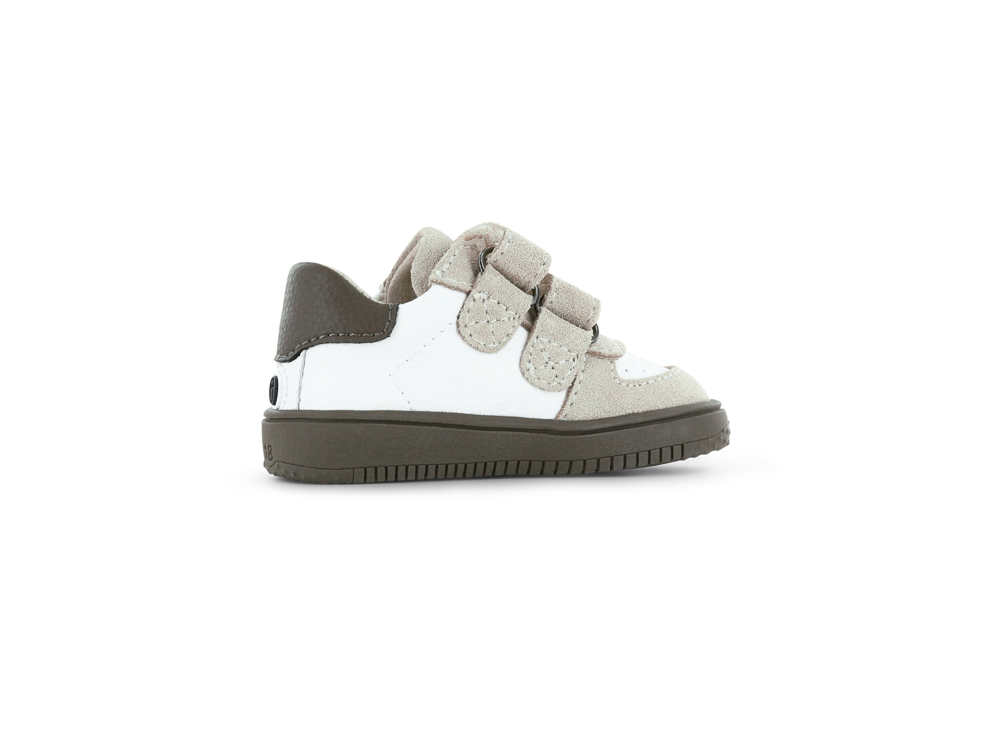 Schweden Babysneaker ExtremeFlex® – Beige/Rot/Schwarz – Shoesme