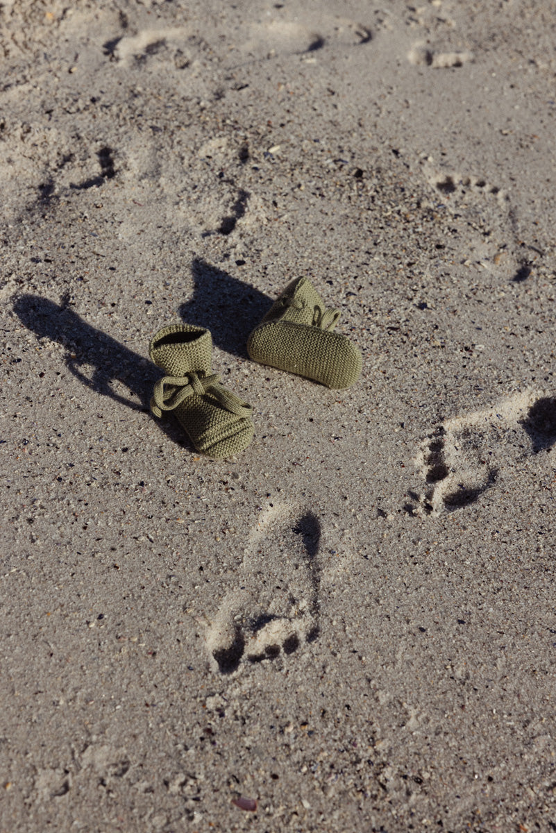 Booties - Baby Slofjes - Merinowol - HVID - productfoto - afbeelding 12