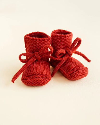 Booties - Baby Slippers - Merino Wool - HVID