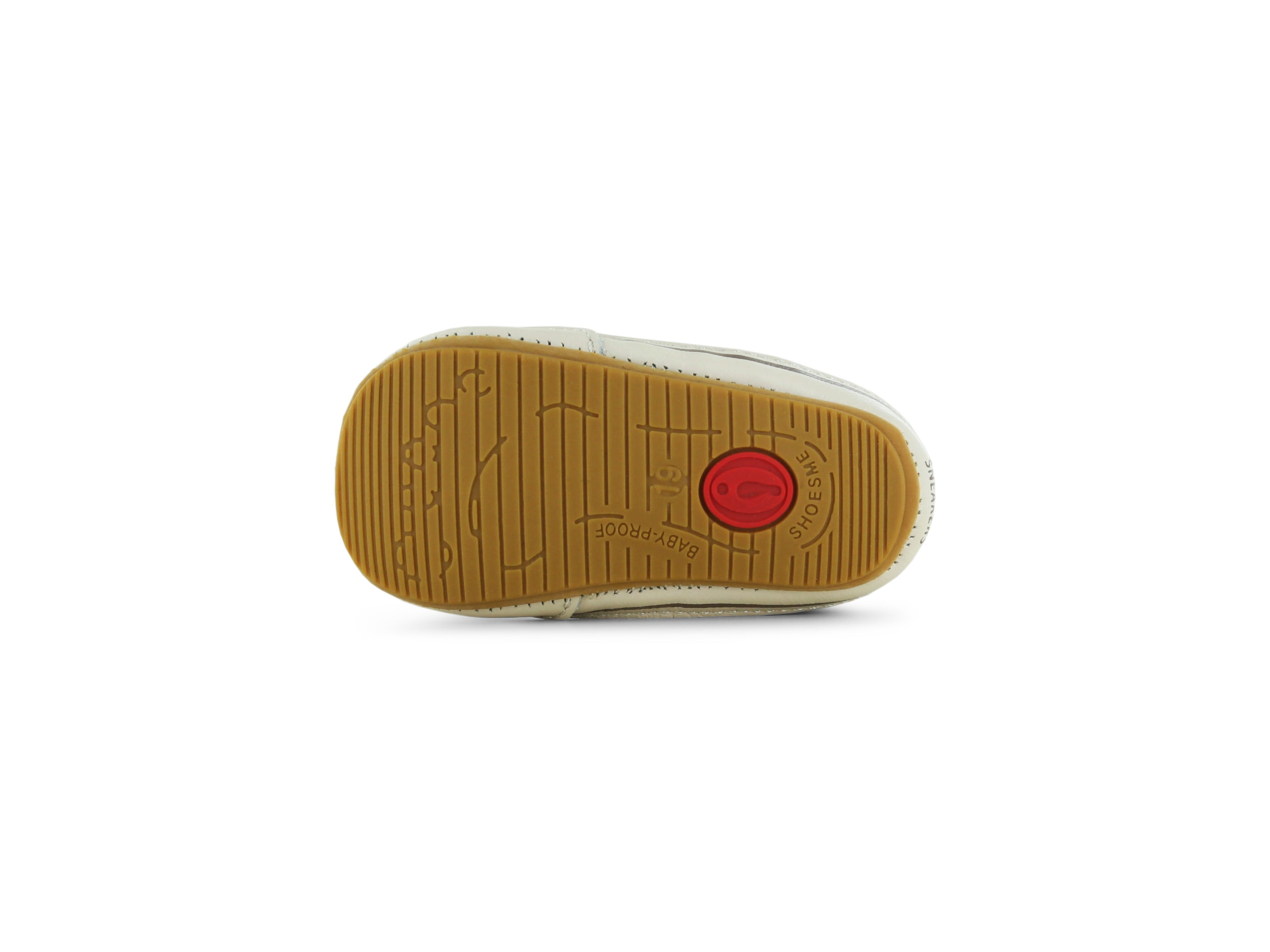 BABY-PROOF® eerste loopschoentjes Navy / Taupe – Suède & leer – Shoesme