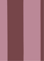 Brede Strepen Bordeaux Roze – Atelier Chien: detail of the wallpaper pattern.