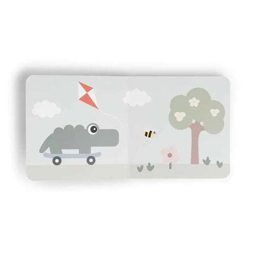 Boekje 'Seizoenen' - Board book Seasons - Croco Colour mix - Done by Deer - productfoto - afbeelding 2