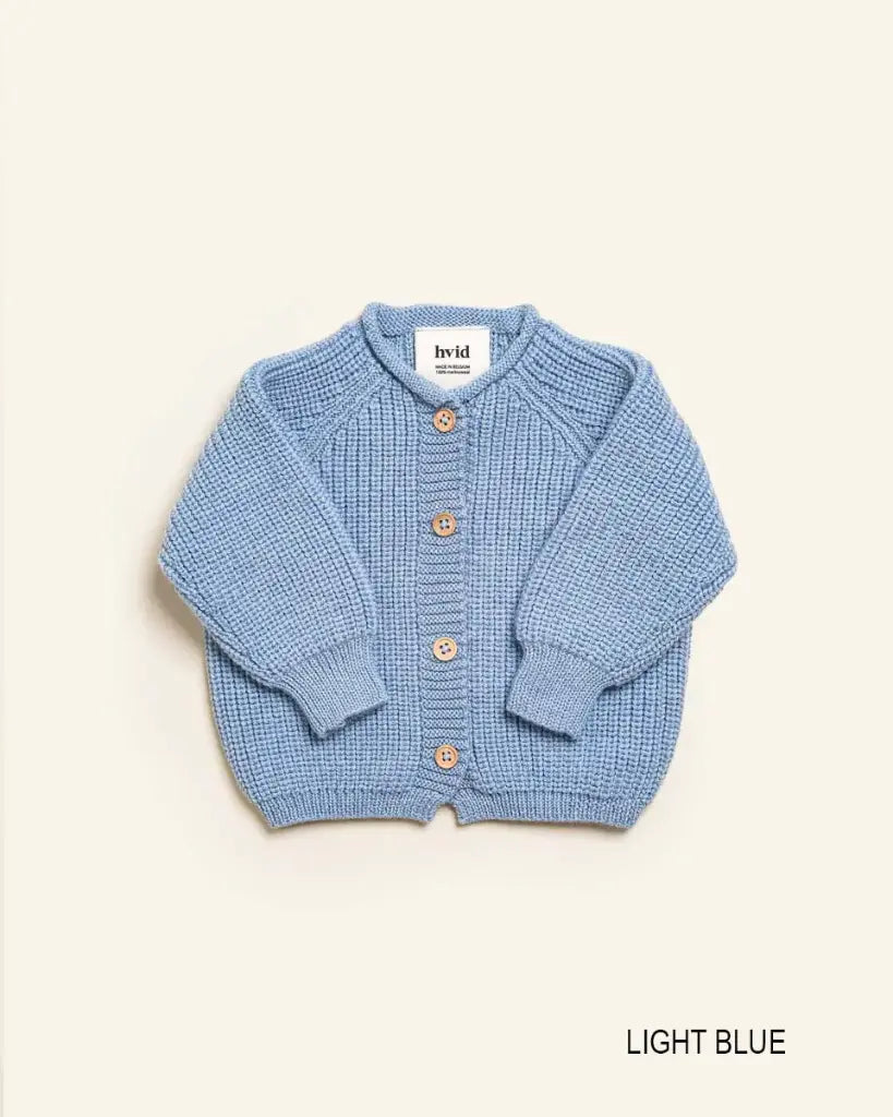 Knitted cardigan Inga - Seamless cardigan – Merino wool – HVID
