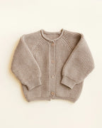 Gebreid vest Inga - Seamless cardigan - Merinowol - HVID - voorkant - afbeelding 4