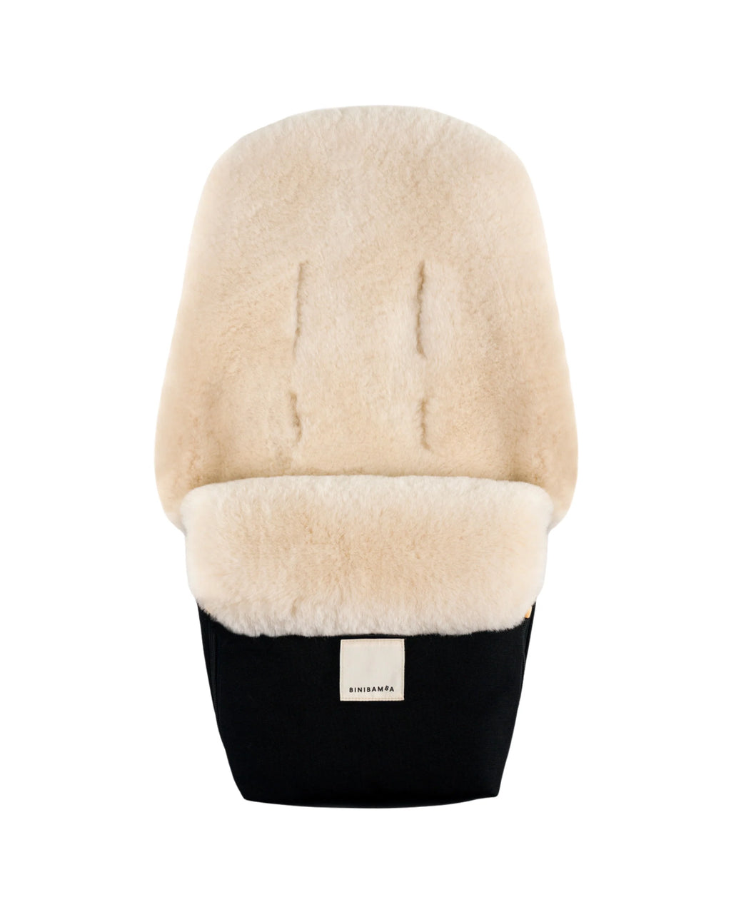 Milk Minipuff – Merino-Lammfell-Fußsack für Babywanne & Stokke YOYO – BINIBAMBA